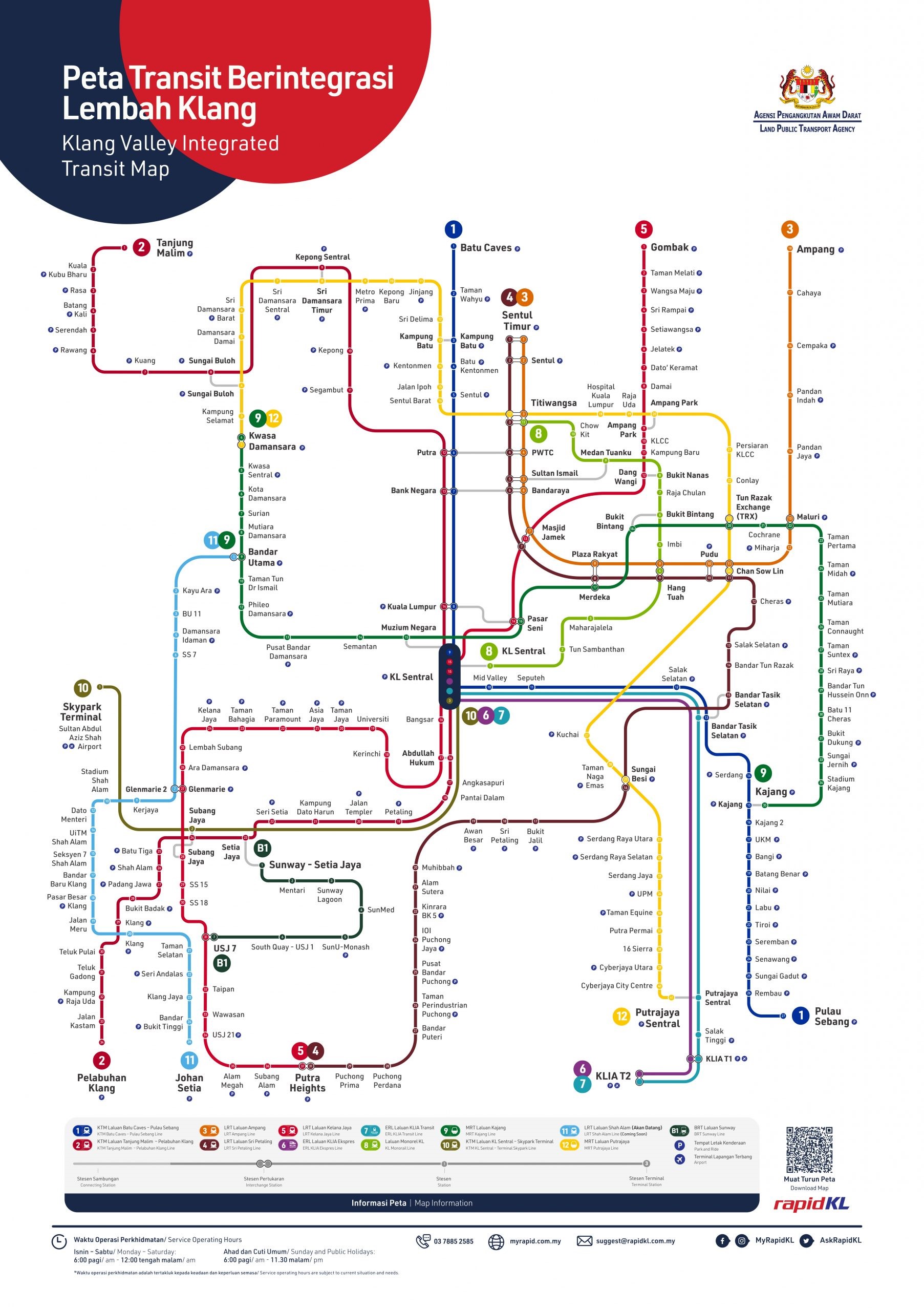 Transit map